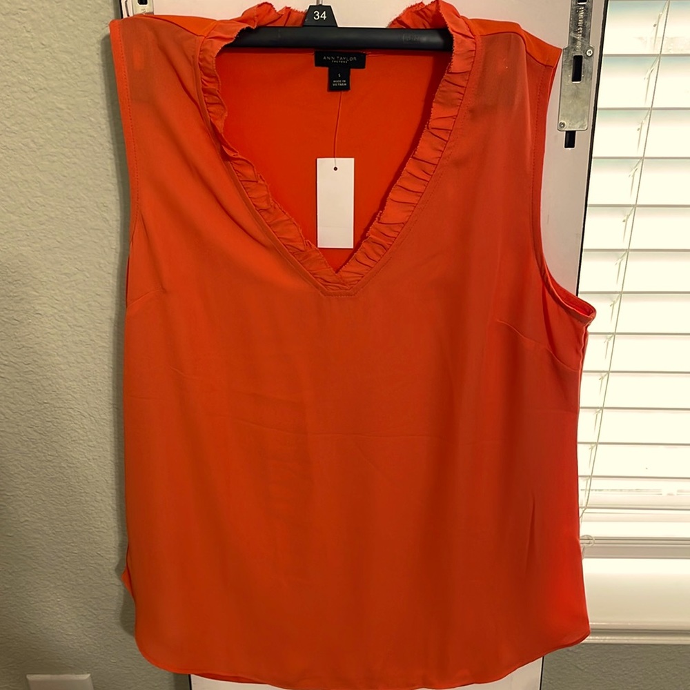 Ann Taylor Sleeveless Blouse